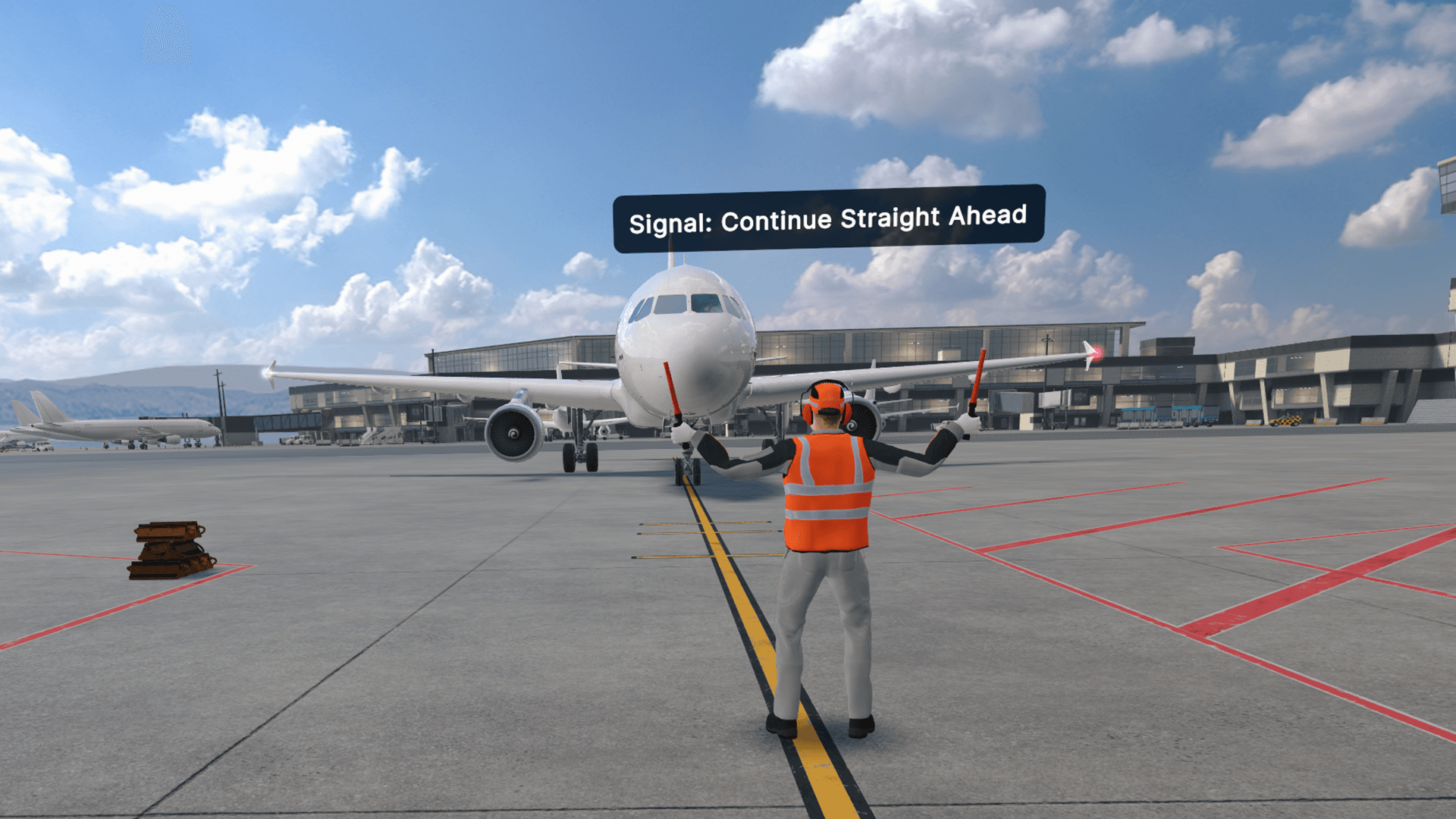 Marshalling: Basics VR training screenshot 1
