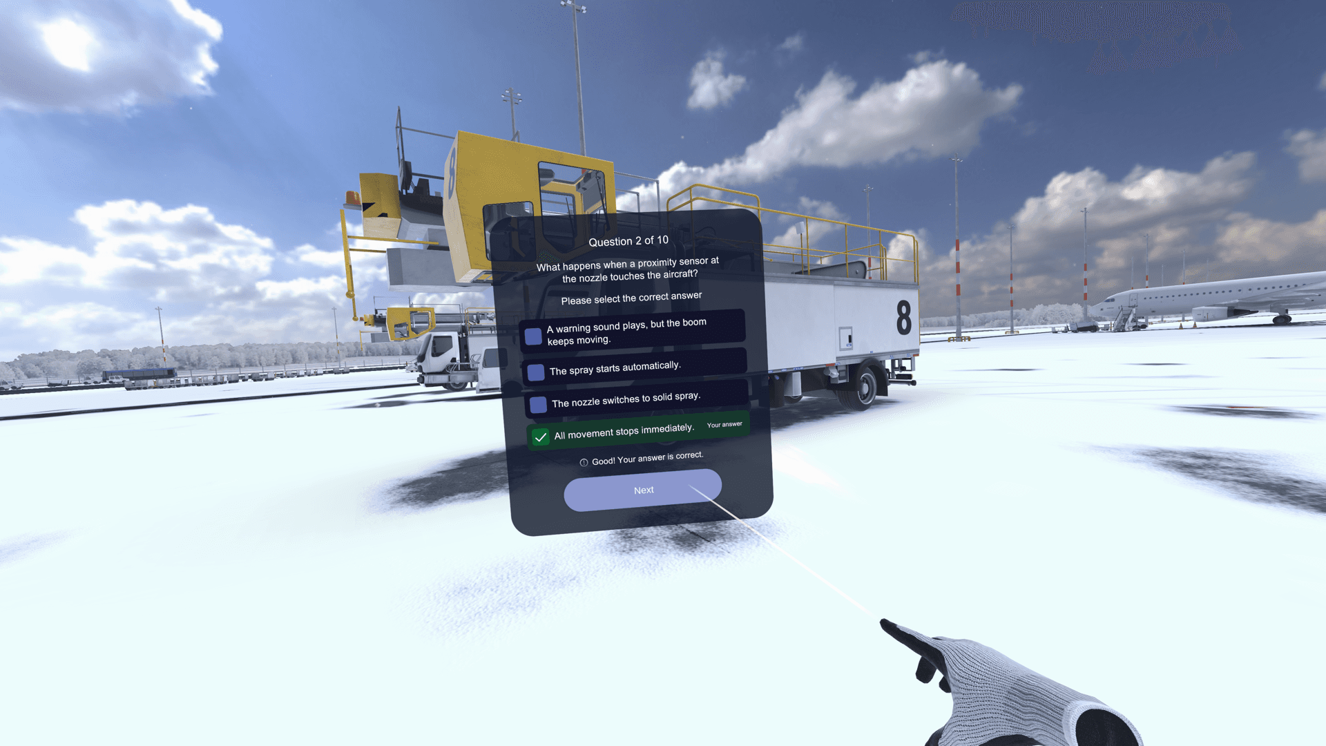 Equipment 101: Exam VR training screenshot 2