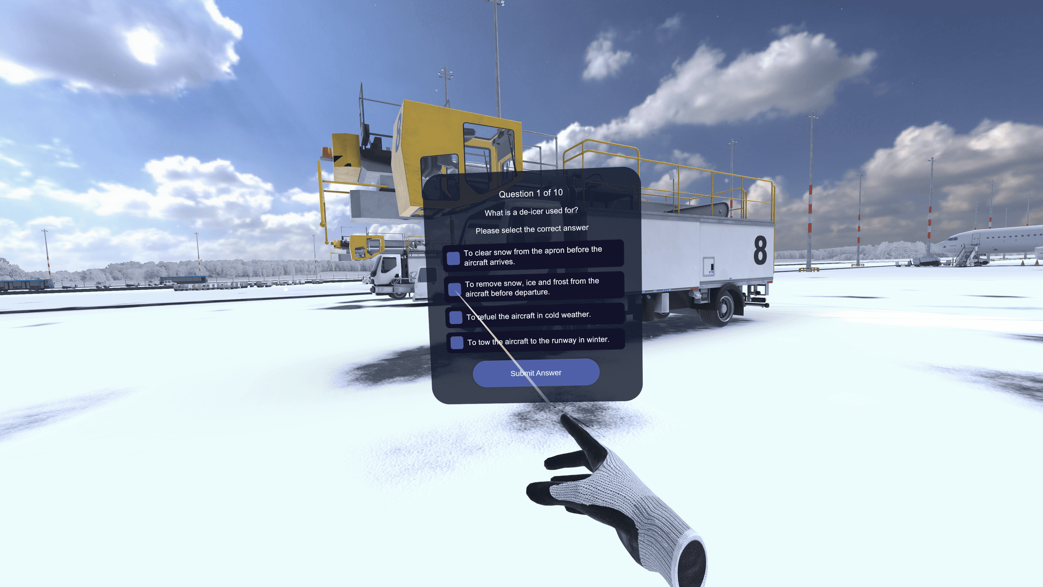 Equipment 101: Exam VR training