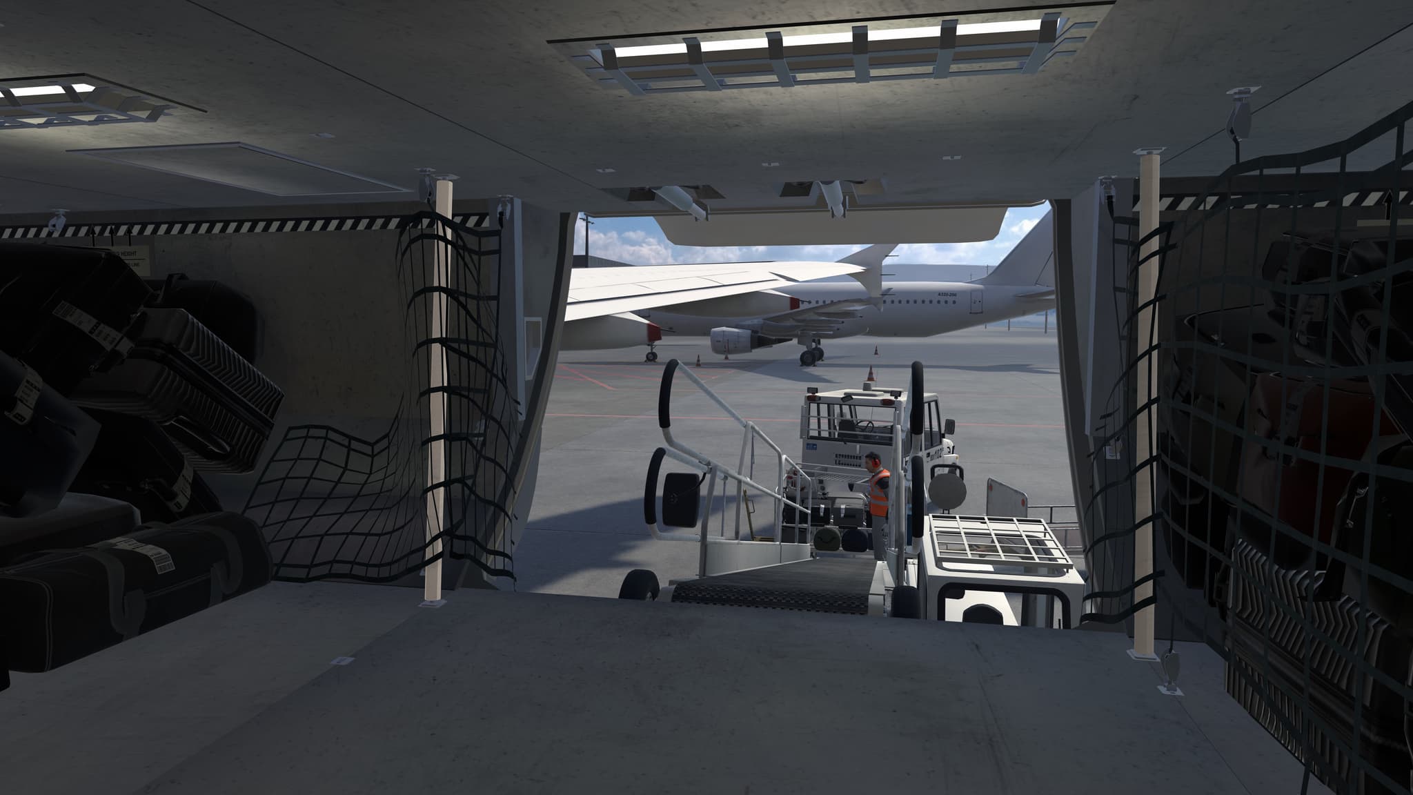 Loading: Inside the Aircraft