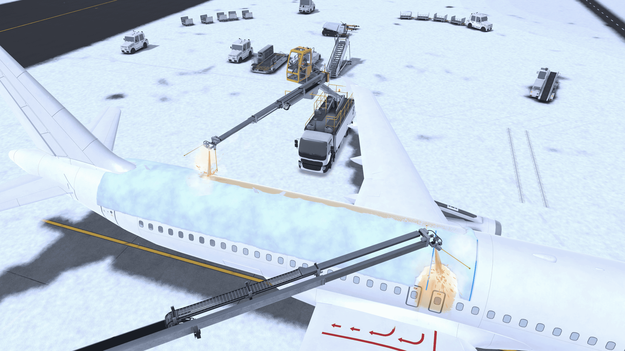 De-icing VR training course