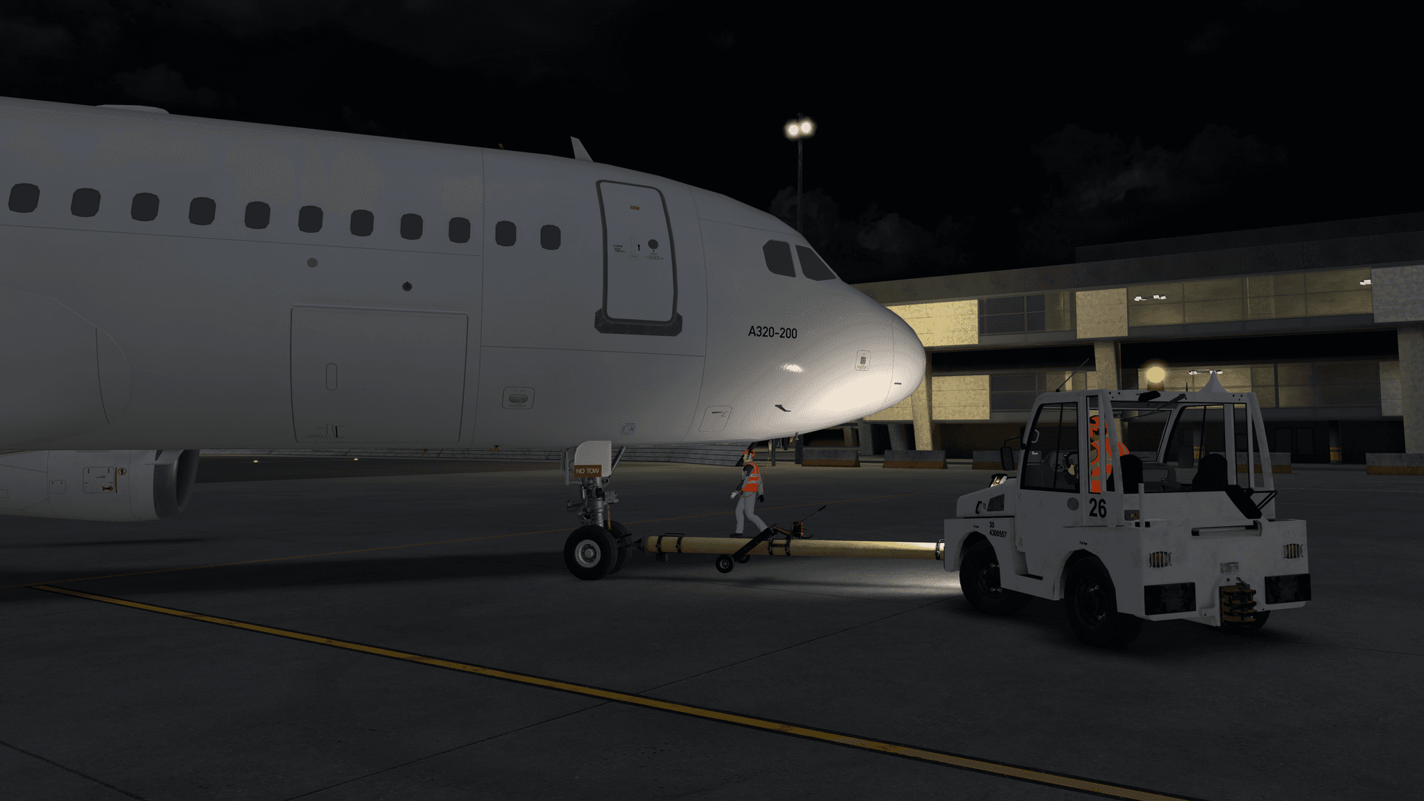 Executing the Pushback (Dogleg)