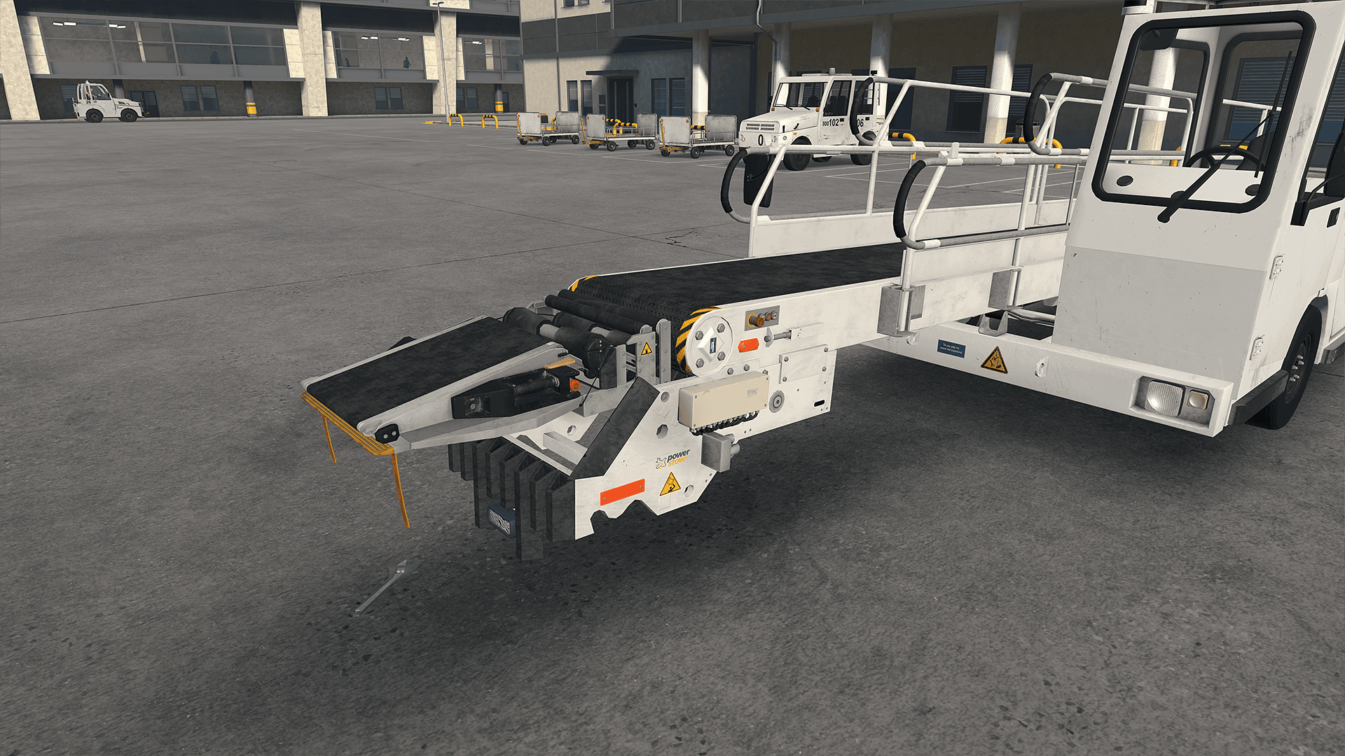 Power Stow Rollertrack Conveyor