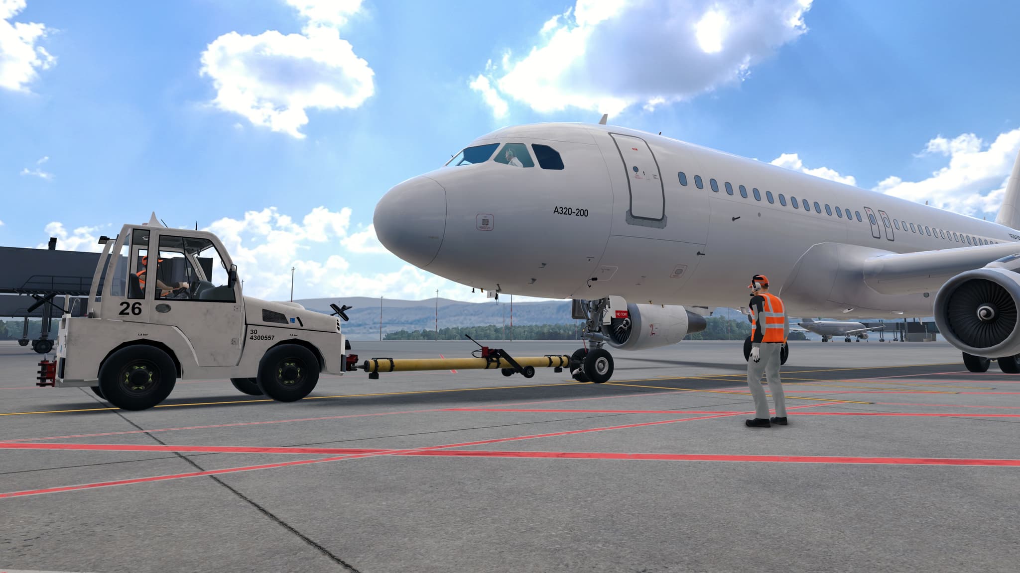 Preparing the Pushback