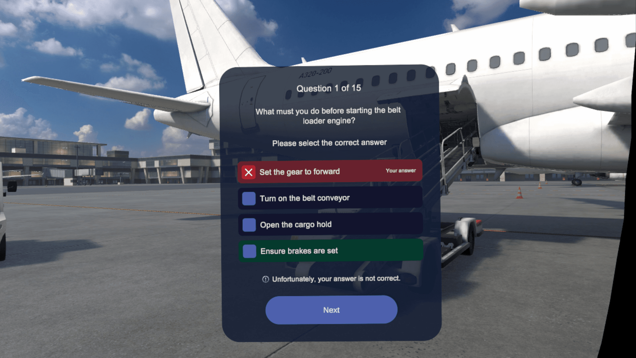 Exam: Belt Loader Foundations