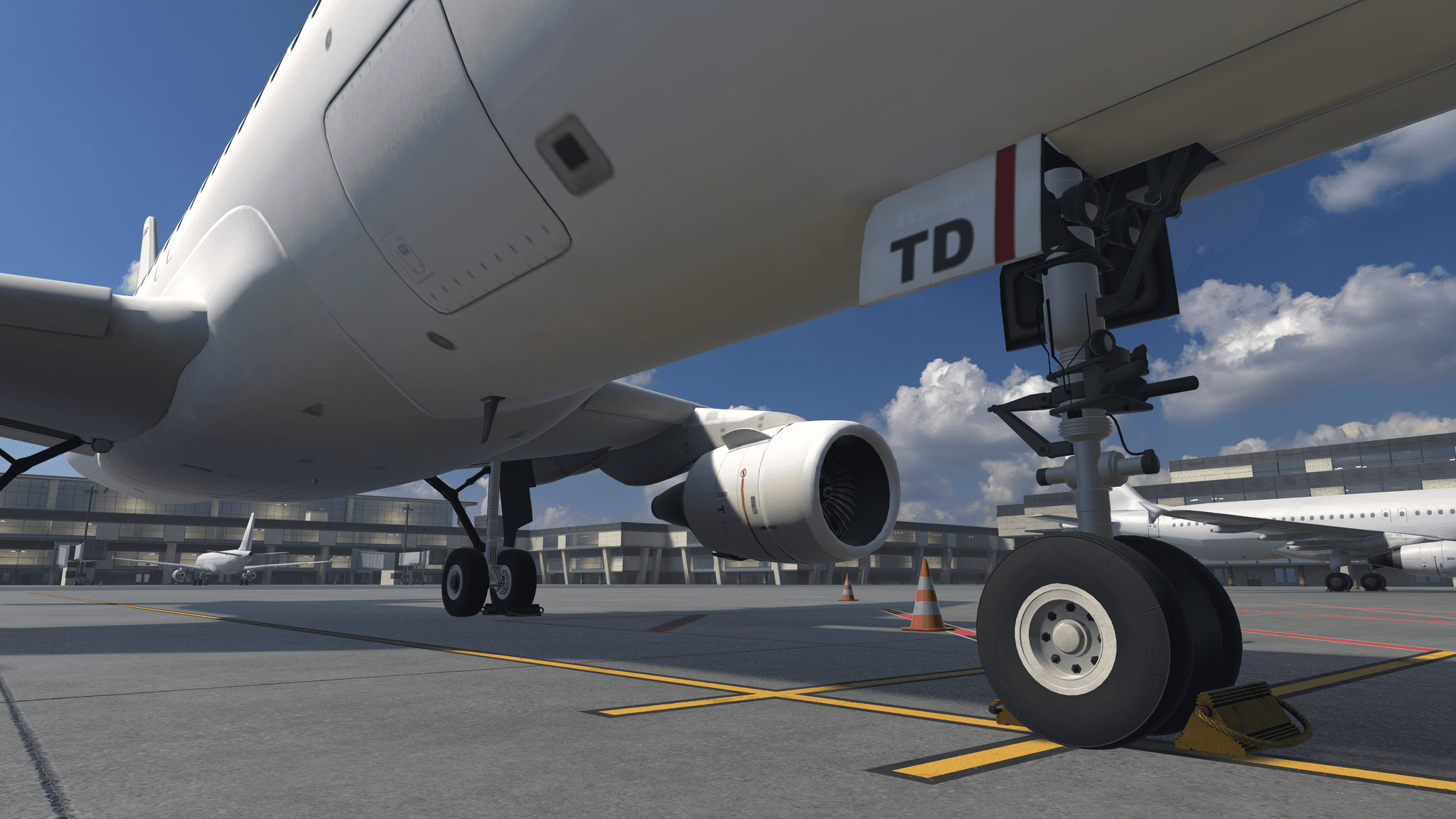 Remove Chocks & Cones